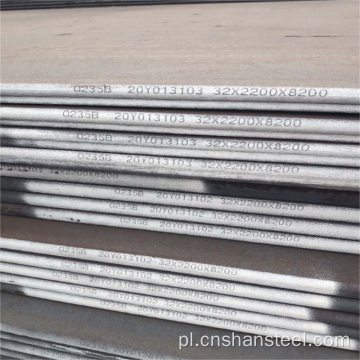 Dostosowana płyta ze stali węglowej Q235B Producenci